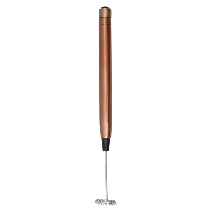 La Cafetière batteridriven mjölkskummare, koppar